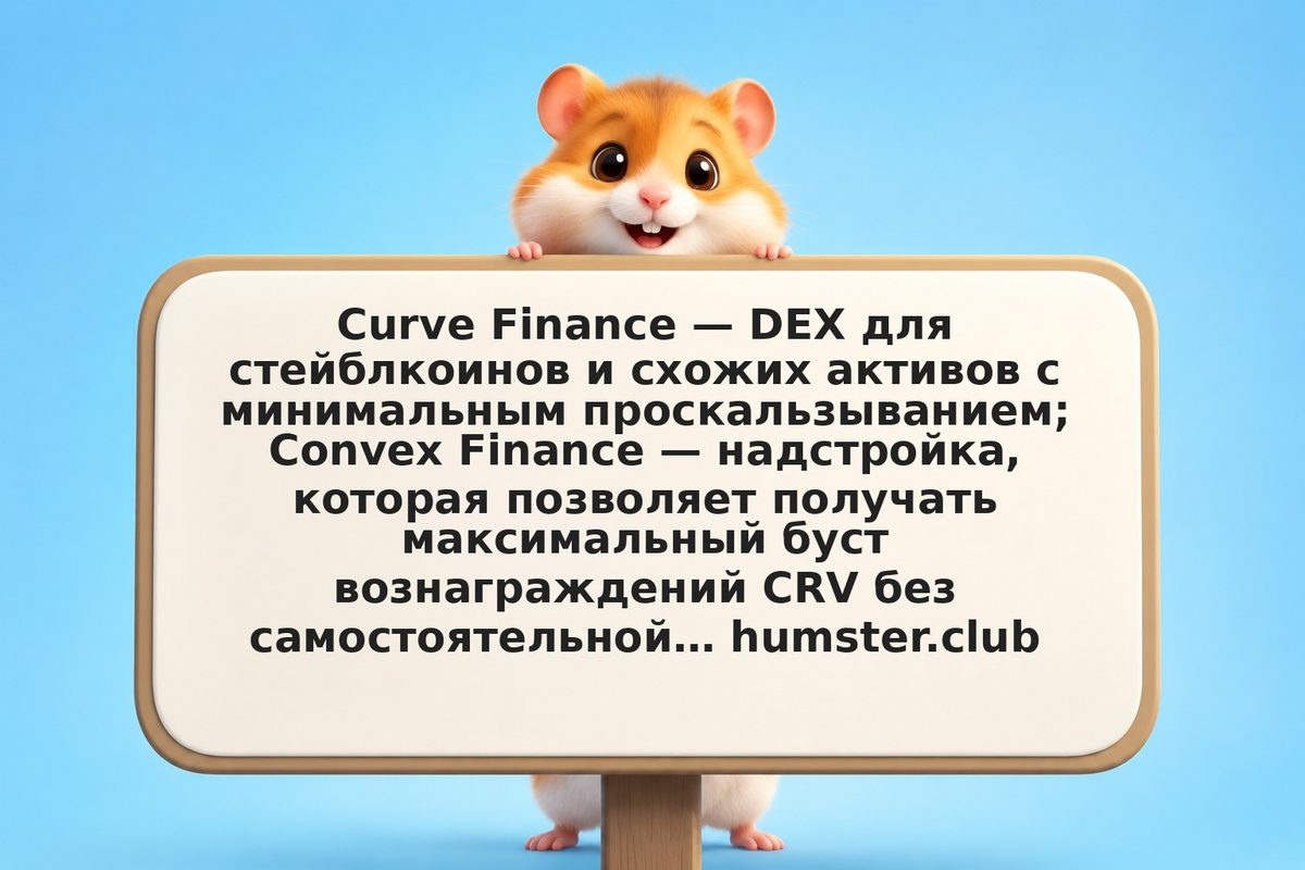 Convex и Curve: пулы ликвидности и усиленные вознаграждения для стейблкоин-фарми