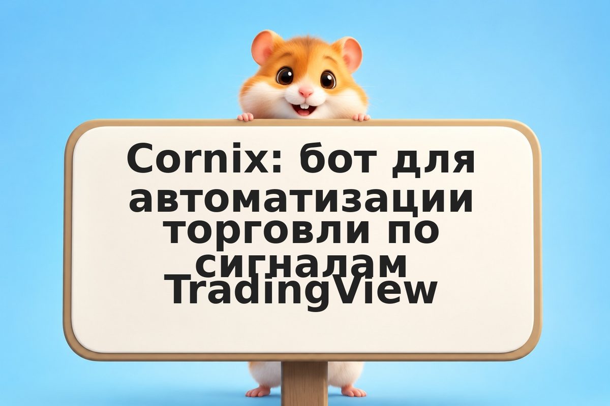 Cornix: бот для автоматизации торговли по сигналам TradingView