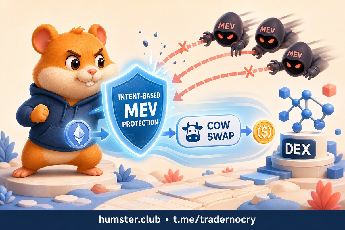CoW Swap: intent DEX без slippage и фронт-раннинга