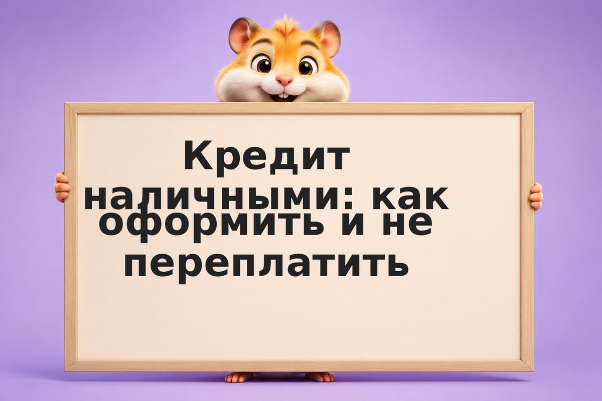 Кредит наличными: как оформить и не переплатить