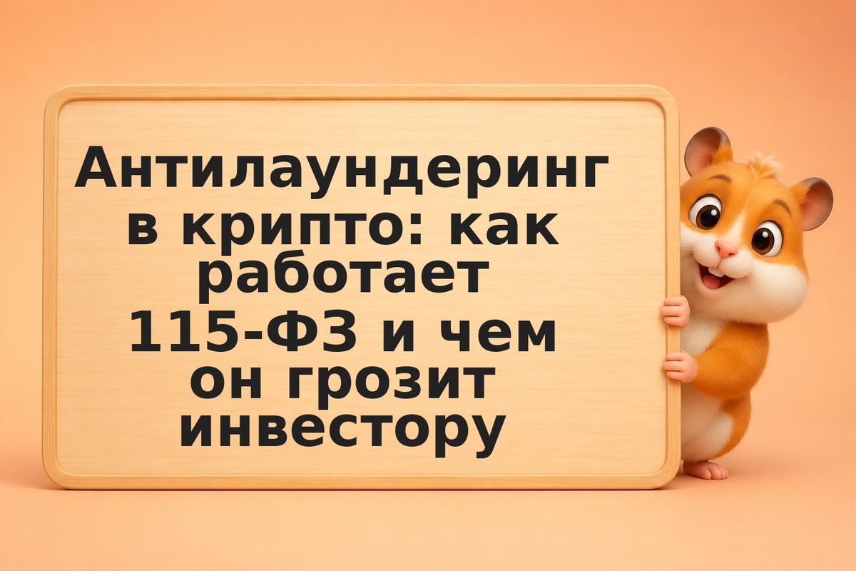 Антилаундеринг в крипто: как работает 115-ФЗ и чем он грозит инвестору