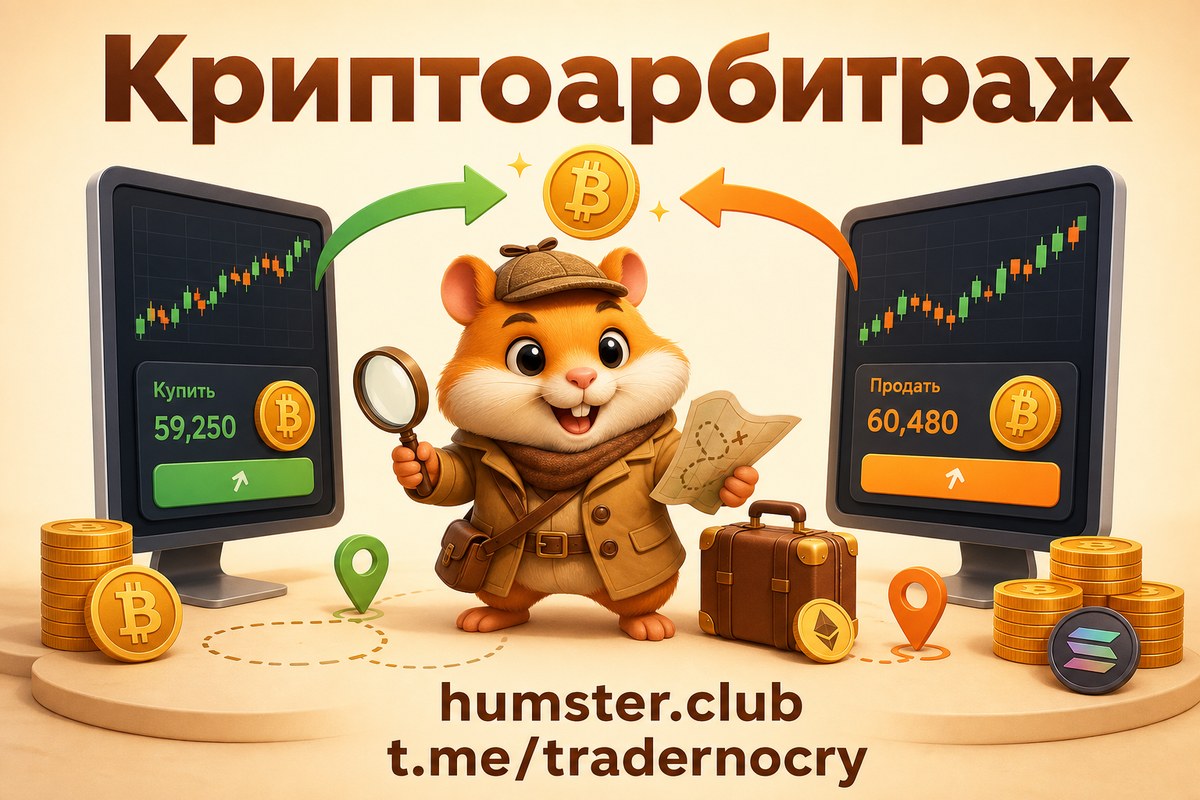 Арбитраж криптовалюты между биржами