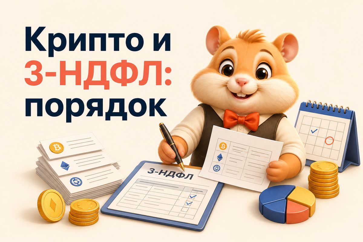 Как заполнить 3-НДФЛ по криптовалюте в 2026: пошаговая инструкция