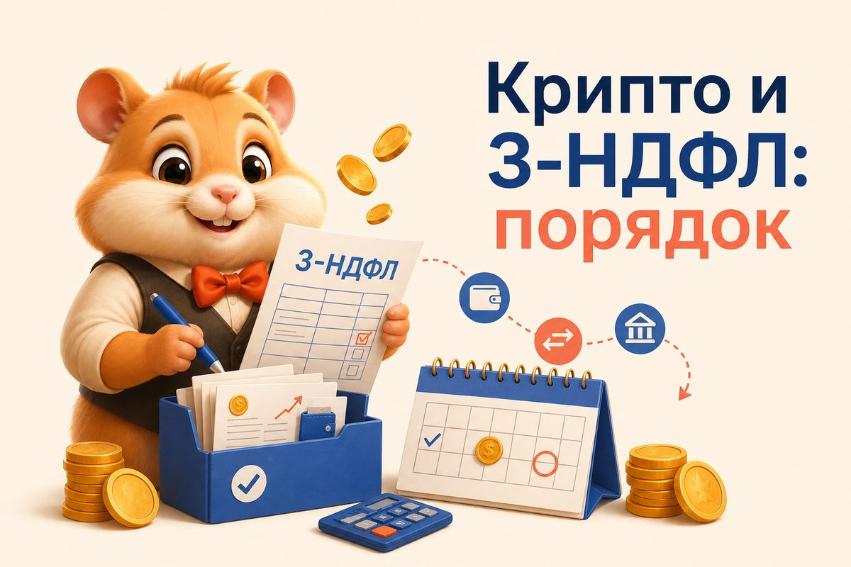 Как заполнить 3-НДФЛ по криптовалюте в 2026: пошаговая инструкция