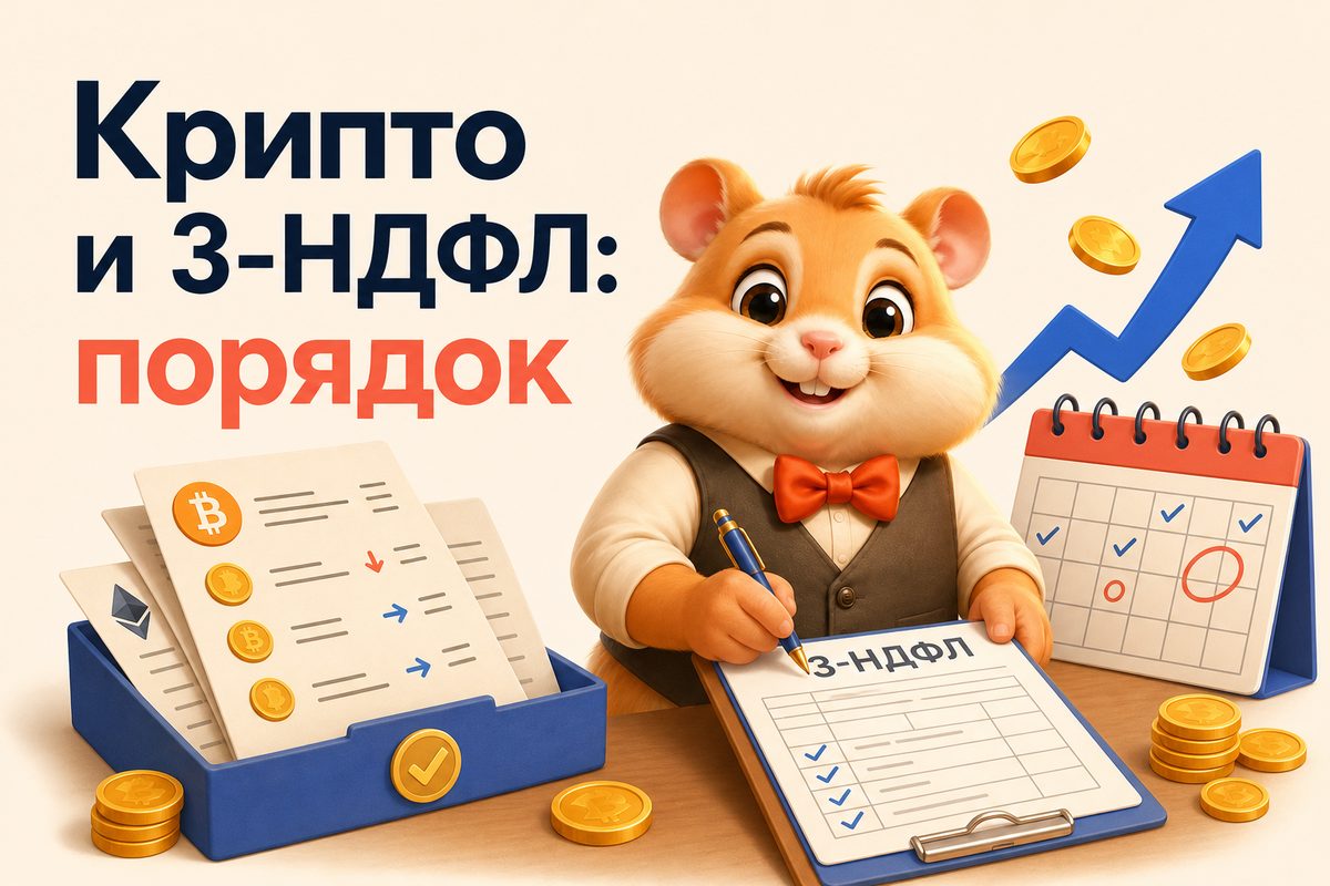 Как заполнить 3-НДФЛ по криптовалюте в 2026: пошаговая инструкция