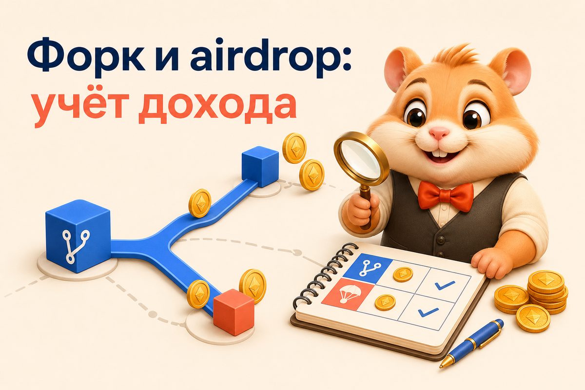 Налоги на fork, airdrop и staking в крипте: как задекларировать по закону РФ