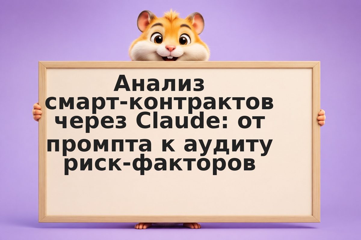 Анализ смарт-контрактов через Claude: от промпта к аудиту риск-факторов