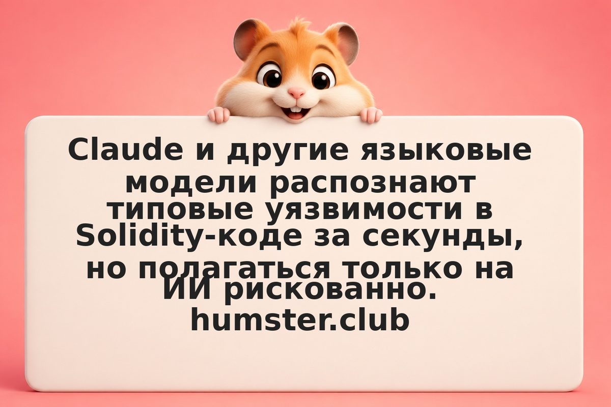 Анализ смарт-контрактов через Claude: от промпта к аудиту риск-факторов