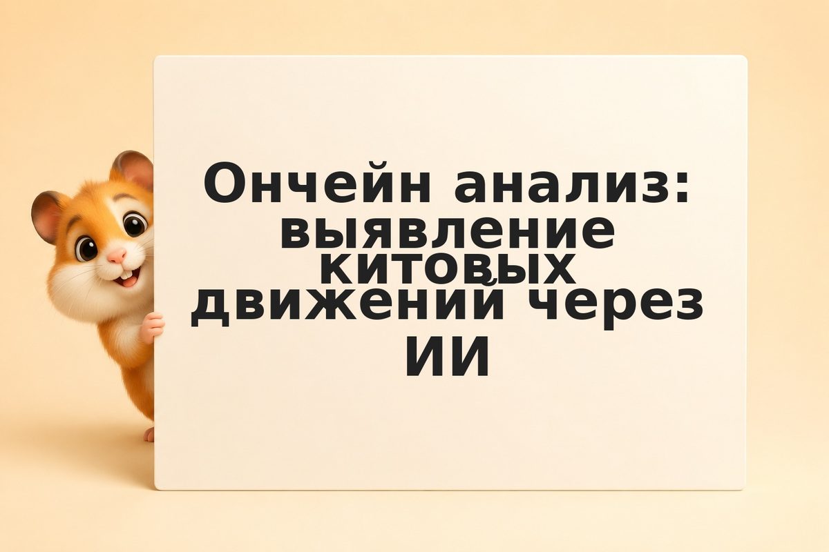 Ончейн анализ: выявление китовых движений через ИИ