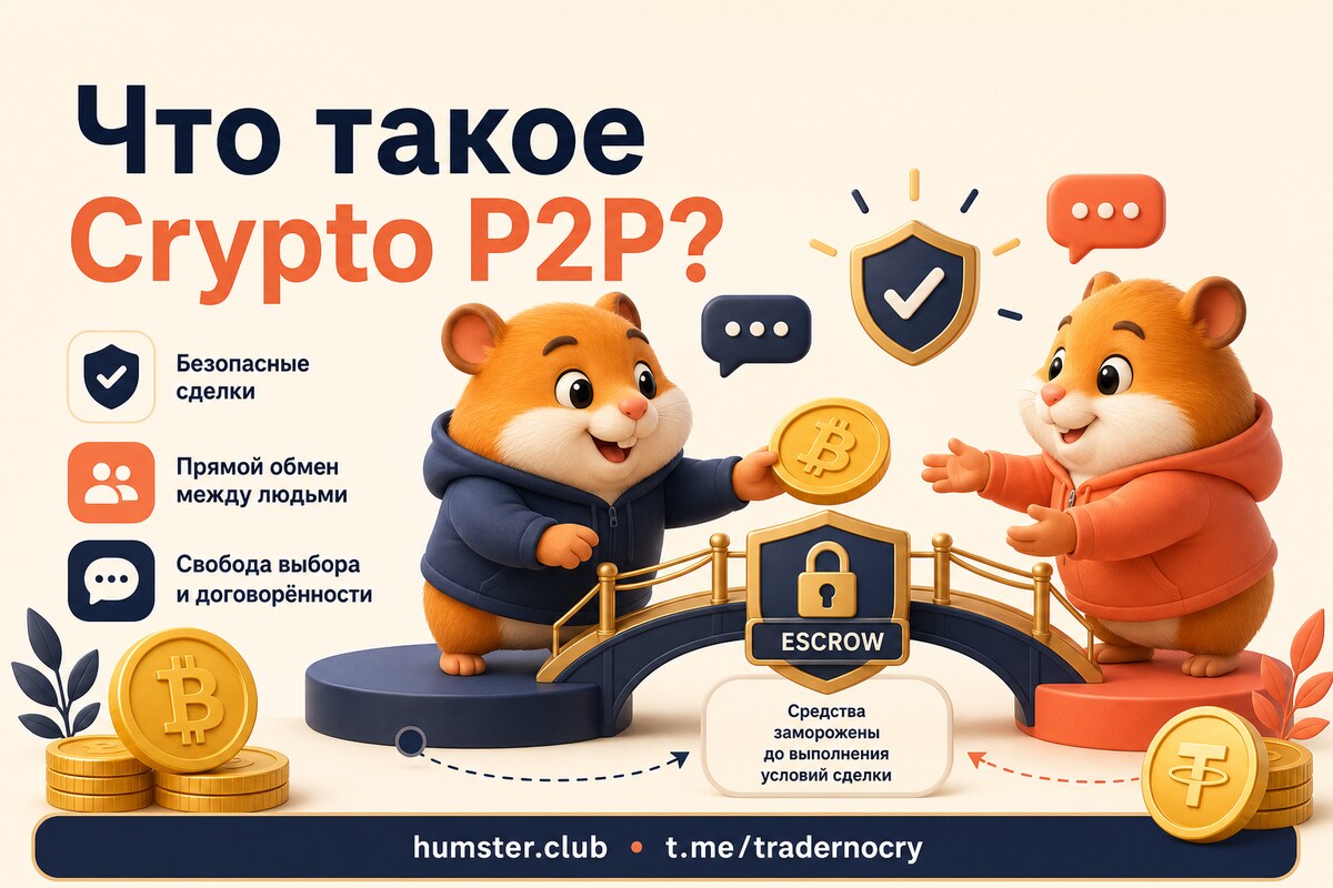 P2P обмен криптовалюты
