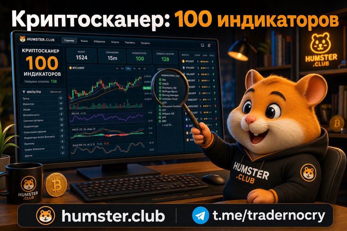 Крипто-скринеры и индикаторы отбора: RSI, объём, моментум, Стохастик