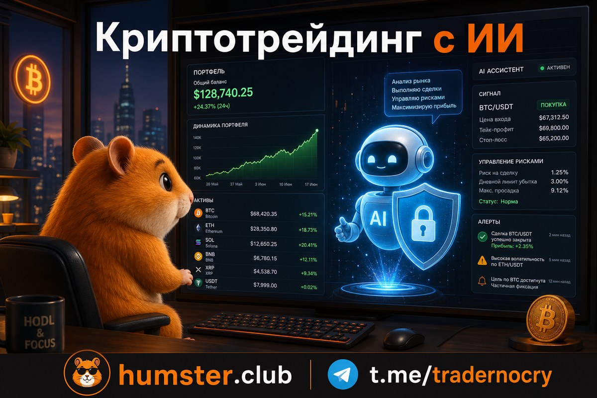 Crypto Trading AI: автоматический риск-менеджмент с динамическим TP/SL