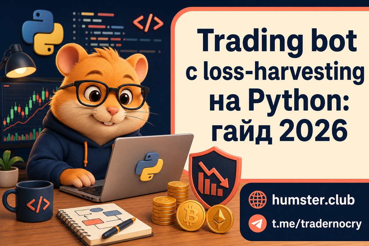 Trading bot с модулем loss-harvesting: backtesting и live-trading на Python
