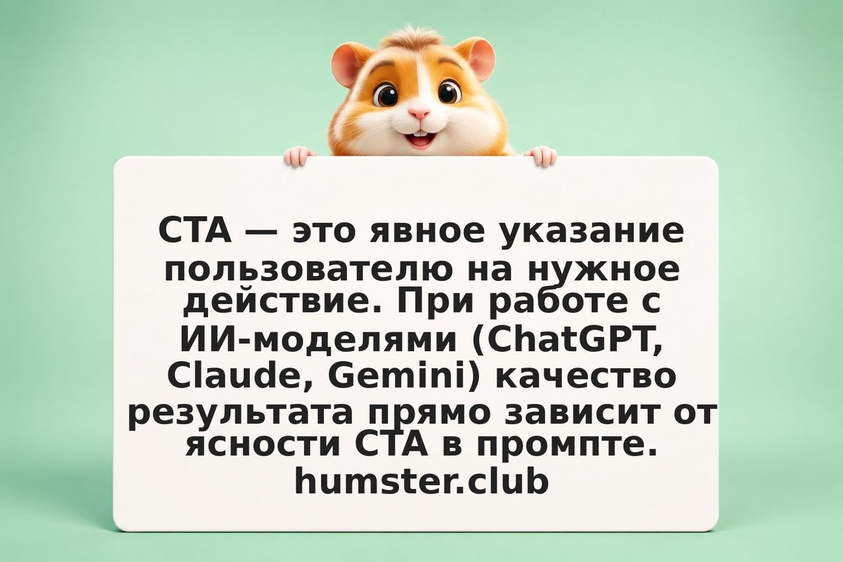 CTA (call-to-action): как писать действенные призывы при работе с нейросетями