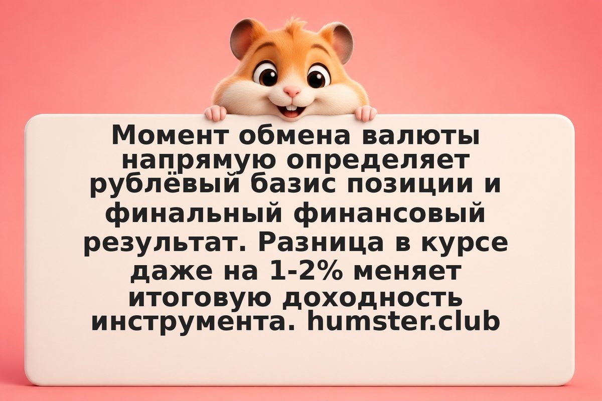 Время конвертации: влияние на базис доходности