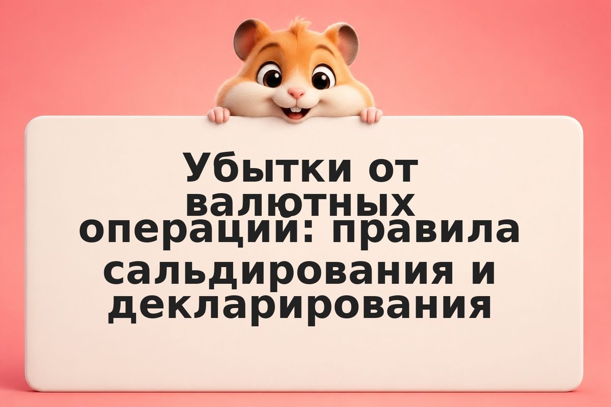 Убытки от валютных операций: правила сальдирования и декларирования