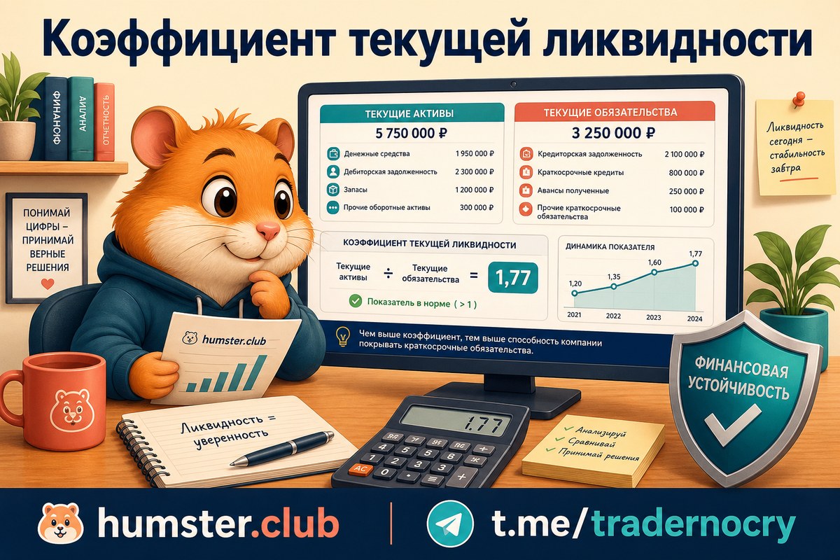 Коэффициент текущей ликвидности