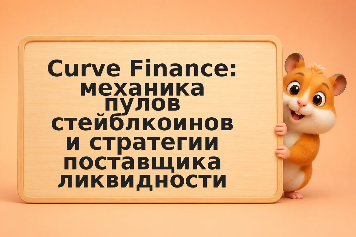 Curve Finance: механика пулов стейблкоинов и стратегии поставщика ликвидности