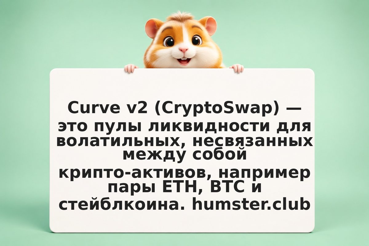 Curve v2 Crypto Pools: LP криптовалютных пар с низким проскальзыванием