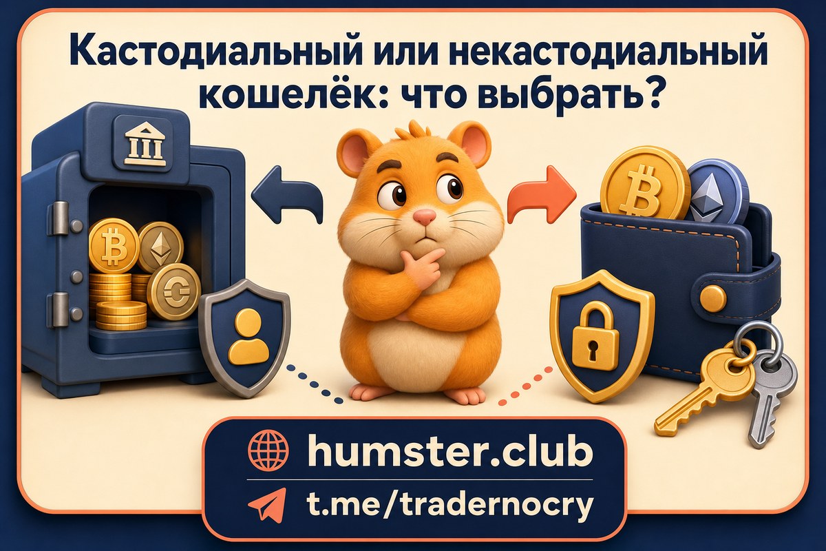 Кастодиальный и некастодиальный кошелёк