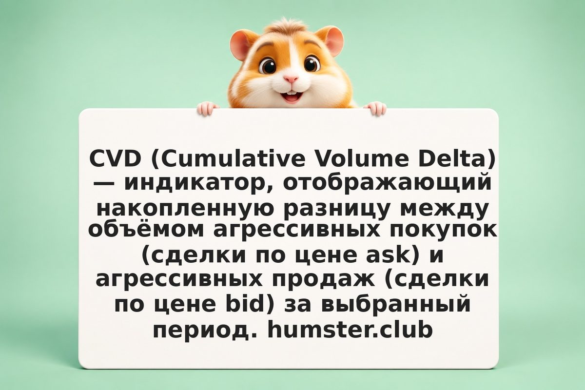 CVD: Cumulative Volume Delta и анализ order flow для понимания действий smart mo