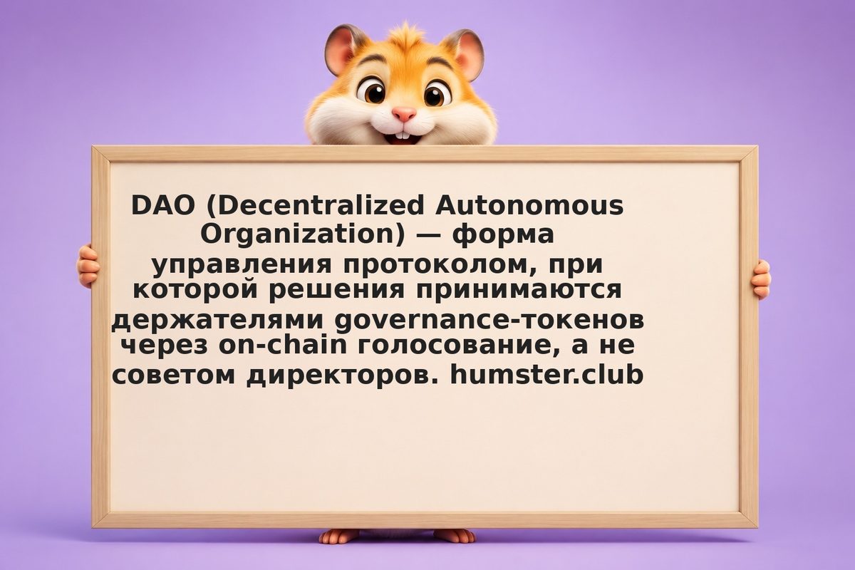 DAO и governance token: как работает управление децентрализованным протоколом