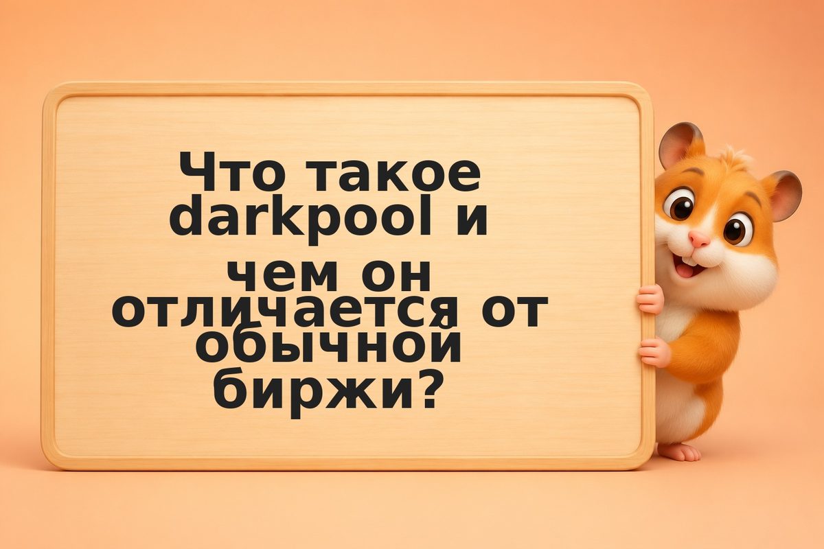 Darkpool: как институциональные трейдеры скрывают крупные сделки и что это значи