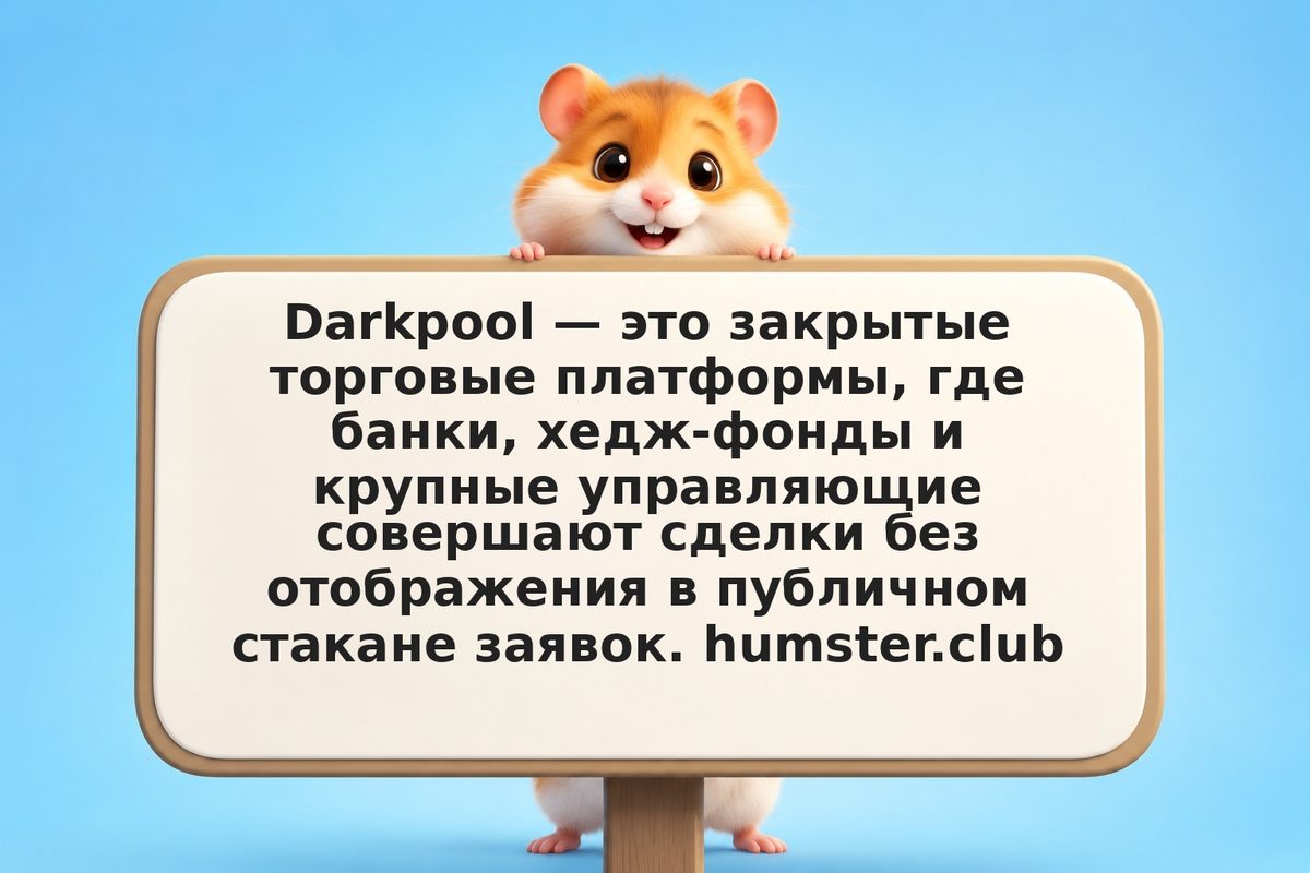 Darkpool: как институциональные трейдеры скрывают крупные сделки и что это значи