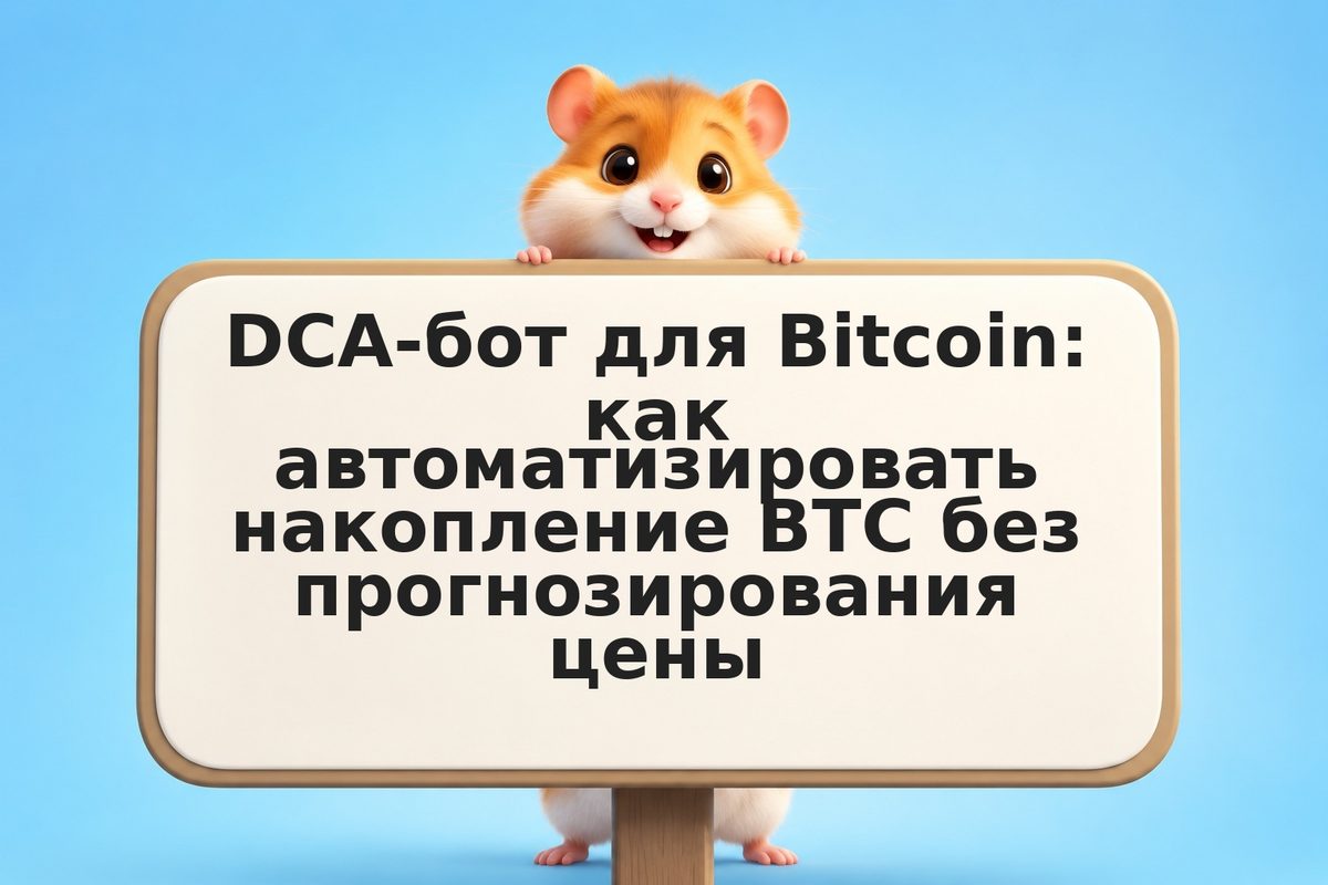 DCA-бот для Bitcoin: как автоматизировать накопление BTC без прогнозирования цен