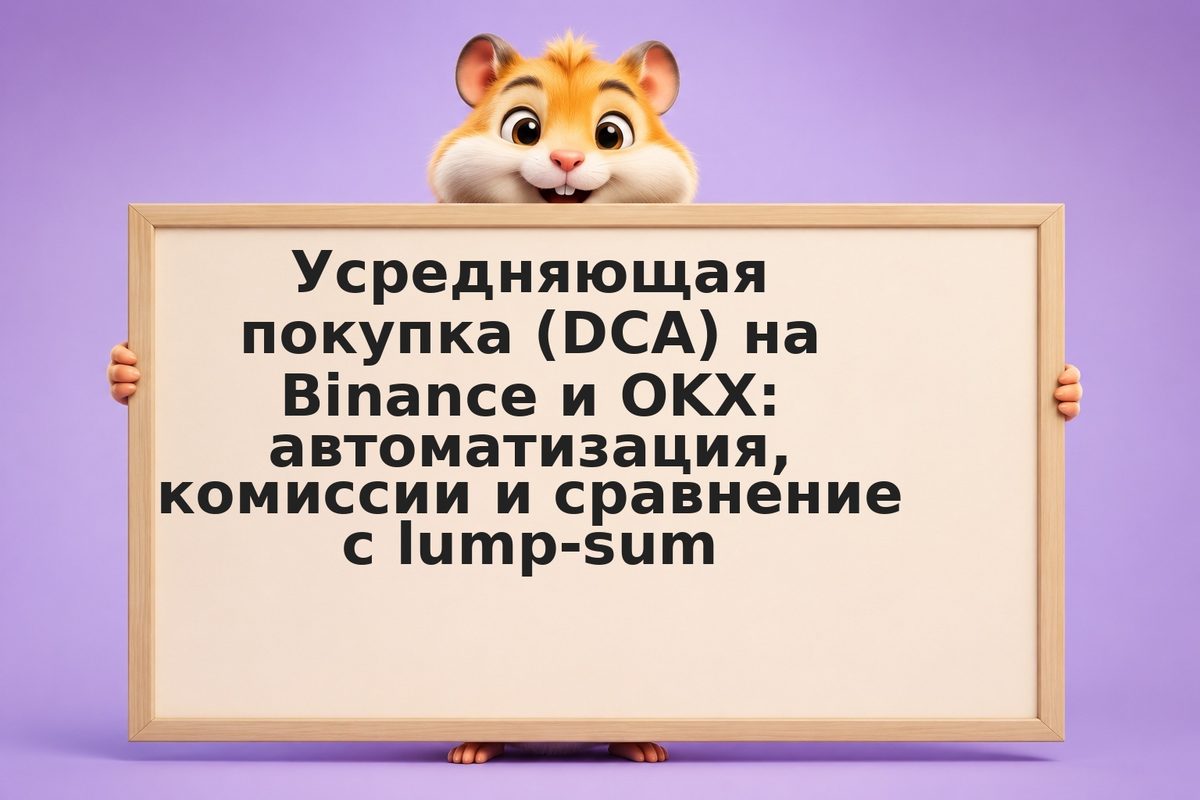 Усредняющая покупка (DCA) на Binance и OKX: автоматизация, комиссии и сравнение 