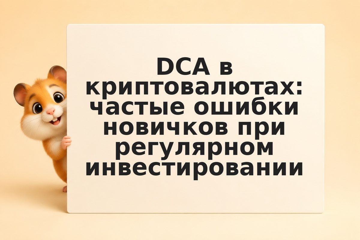 DCA в криптовалютах: частые ошибки новичков при регулярном инвестировании