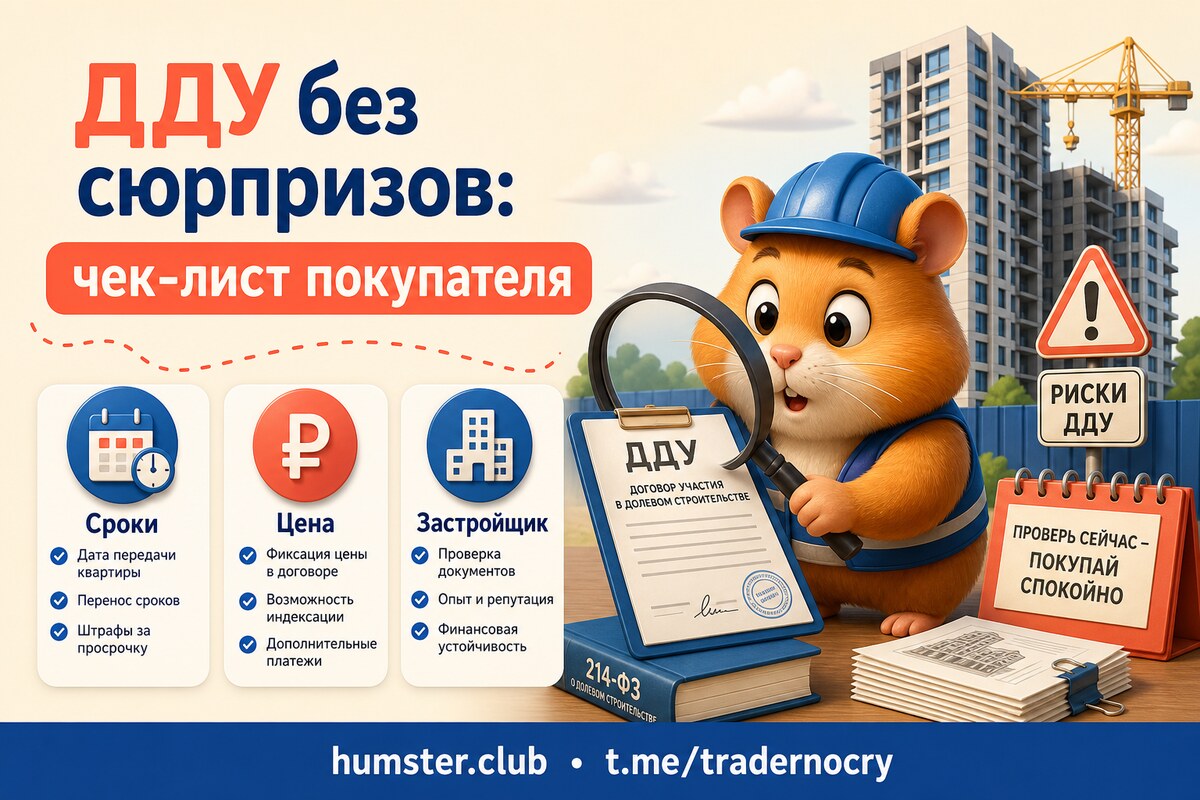 ДДУ договор долевого участия: на что обратить внимание