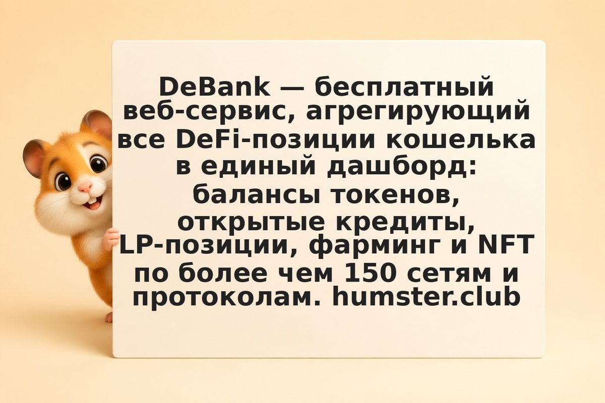 DeBank: как использовать для анализа DeFi-позиций