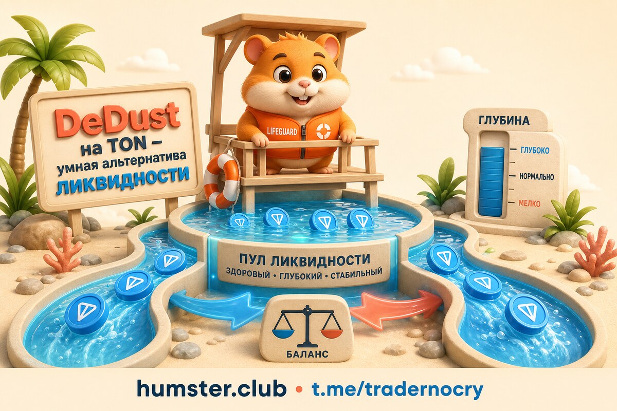 DeDust и STON.fi: сравнение главных DEX на TON по комиссиям, ликвидности и UI