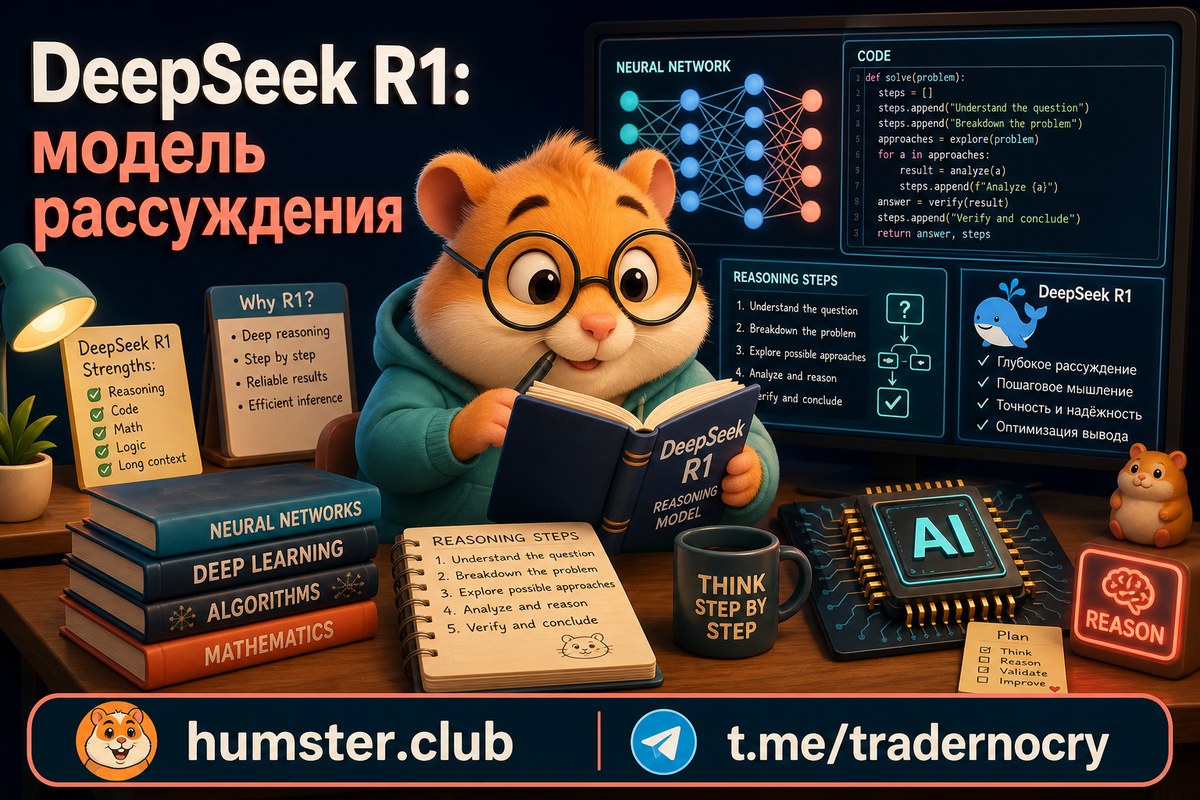 DeepSeek-R1: открытая модель рассуждения на уровне o1 — цена, бенчмарки, примене