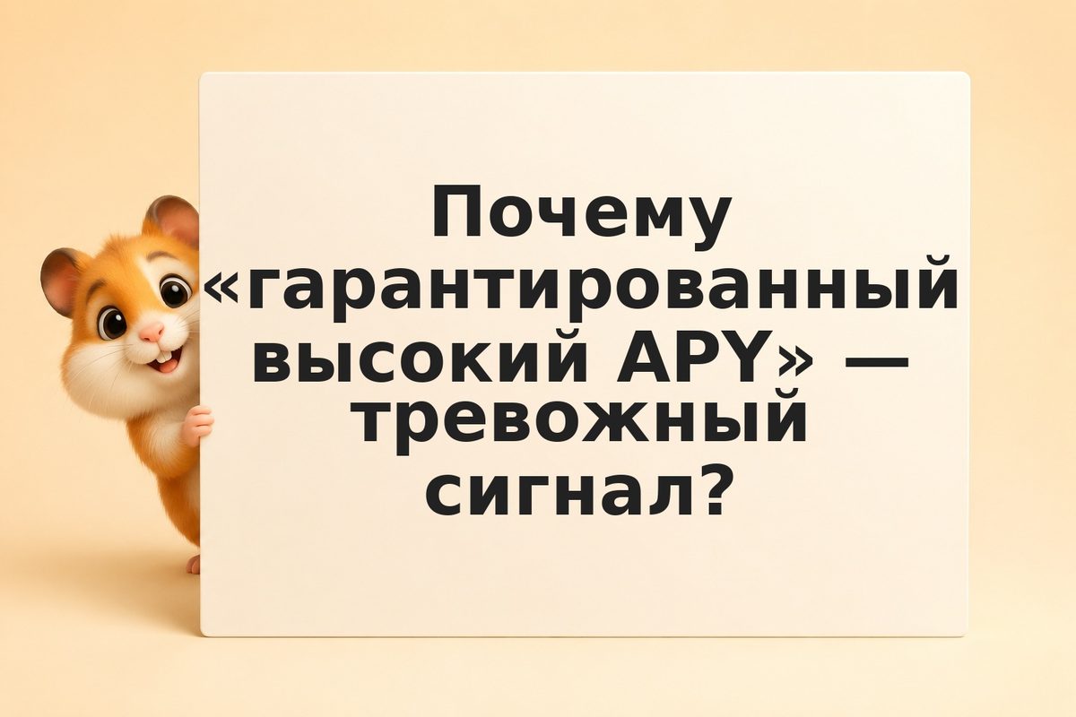 APY sustainability: как отличить реальный доход от схемы Понци