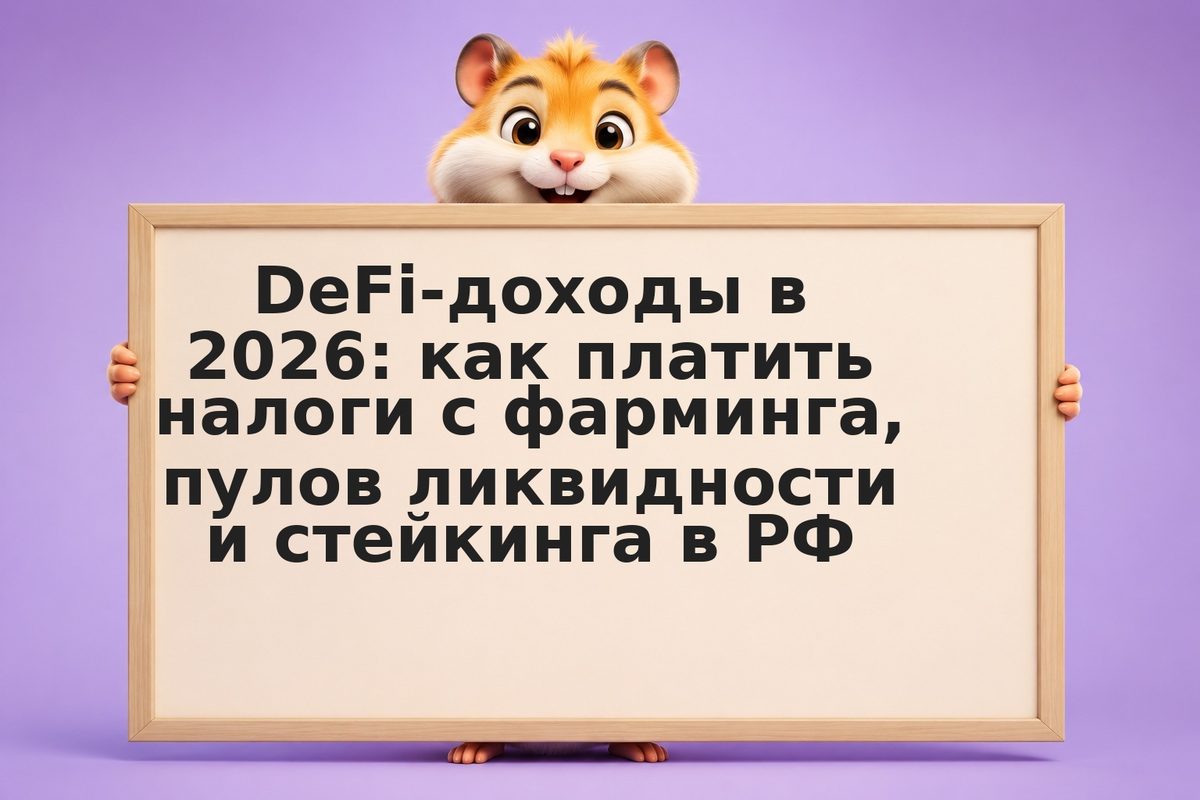 DeFi-доходы в 2026: как платить налоги с фарминга, пулов ликвидности и стейкинга