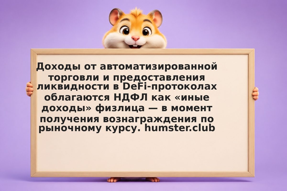 Налоги на DeFi-фарминг и пулы ликвидности в России 2026: как считать доход и пла