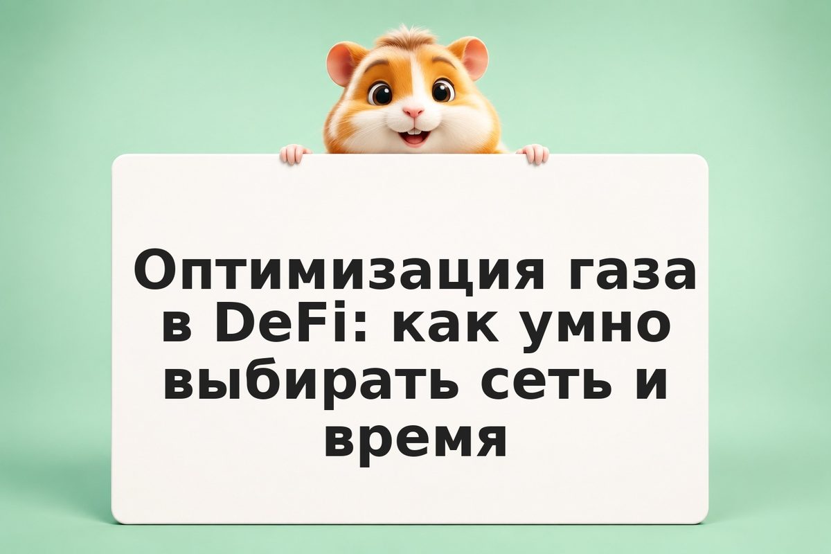 Оптимизация газа в DeFi: как умно выбирать сеть и время
