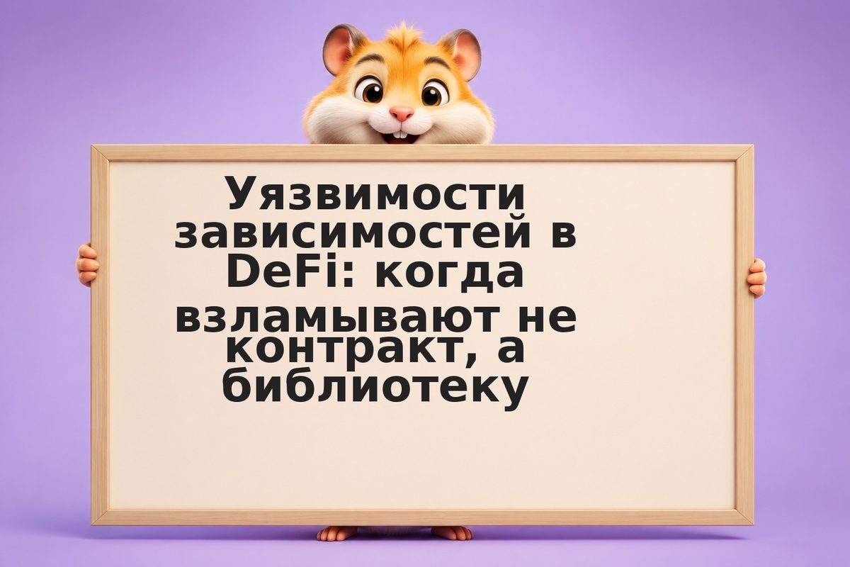 Уязвимости зависимостей в DeFi: когда взламывают не контракт, а библиотеку