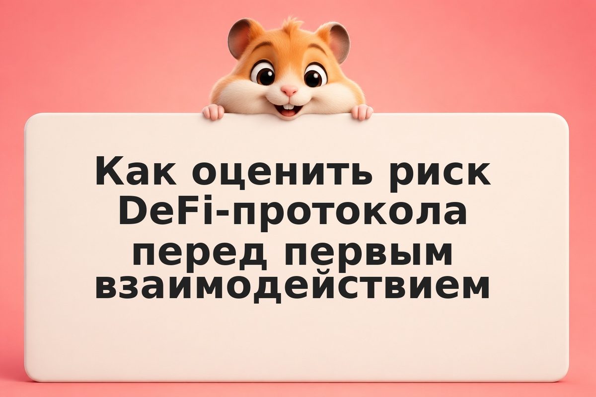 Как оценить риск DeFi-протокола перед первым взаимодействием