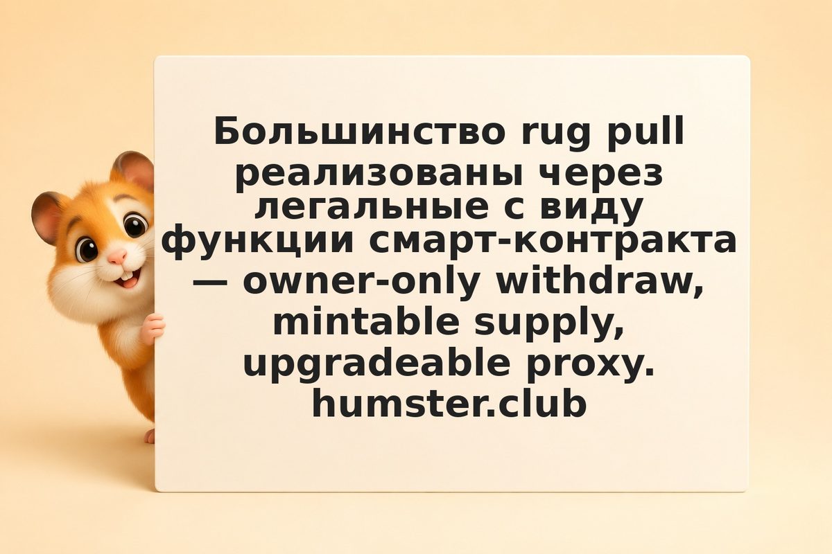 Проверка DeFi-контракта перед стейкингом: как обнаружить rug pull до того, как о