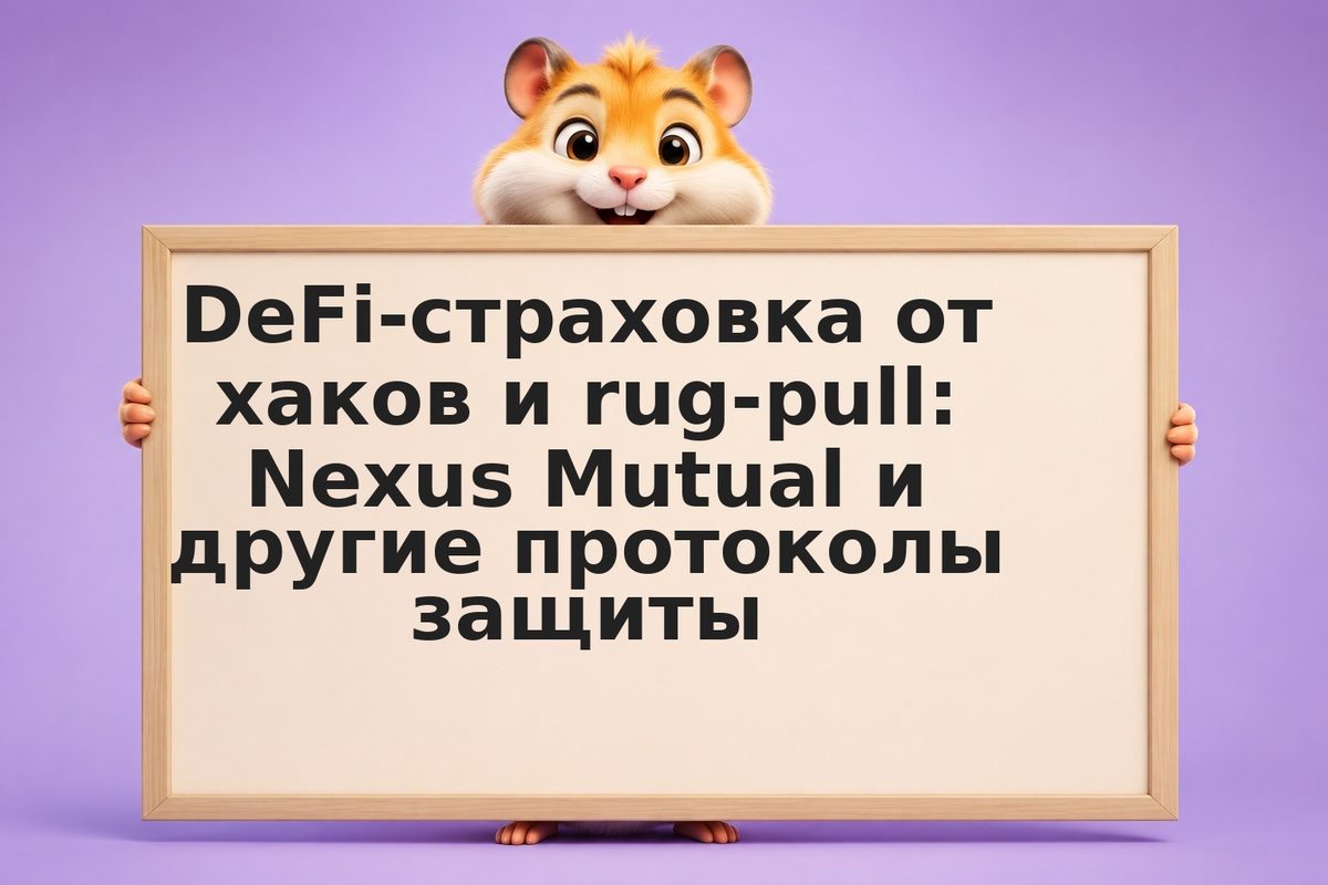 DeFi-страховка от хаков и rug-pull: Nexus Mutual и другие протоколы защиты