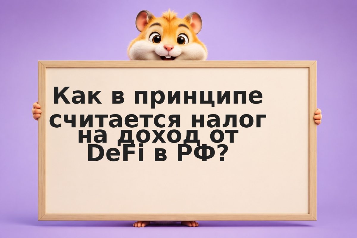 Расчёт налогов на доходы от DeFi для инвестора в РФ