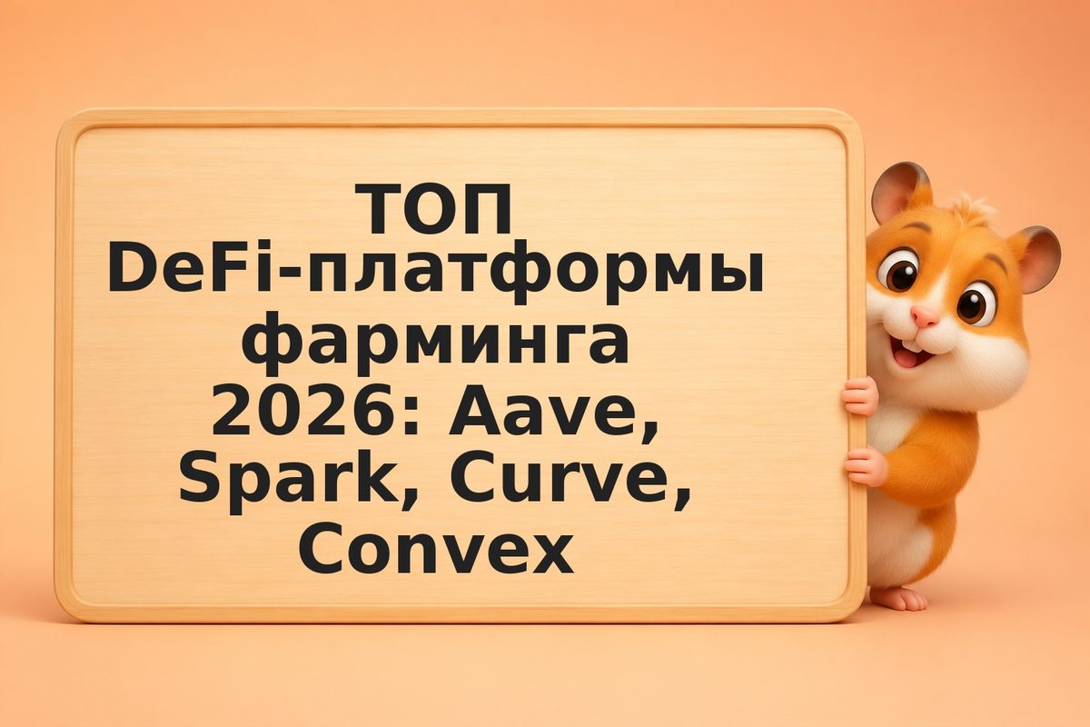 ТОП DeFi-платформы фарминга 2026: Aave, Spark, Curve, Convex