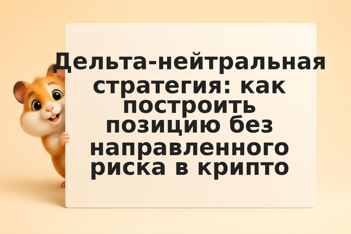 Дельта-нейтральная стратегия: как построить позицию без направленного риска в кр