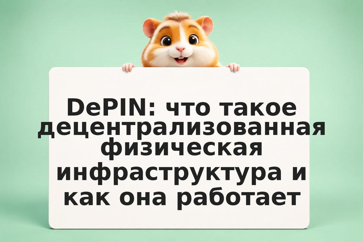 DePIN: что такое децентрализованная физическая инфраструктура и как она работает