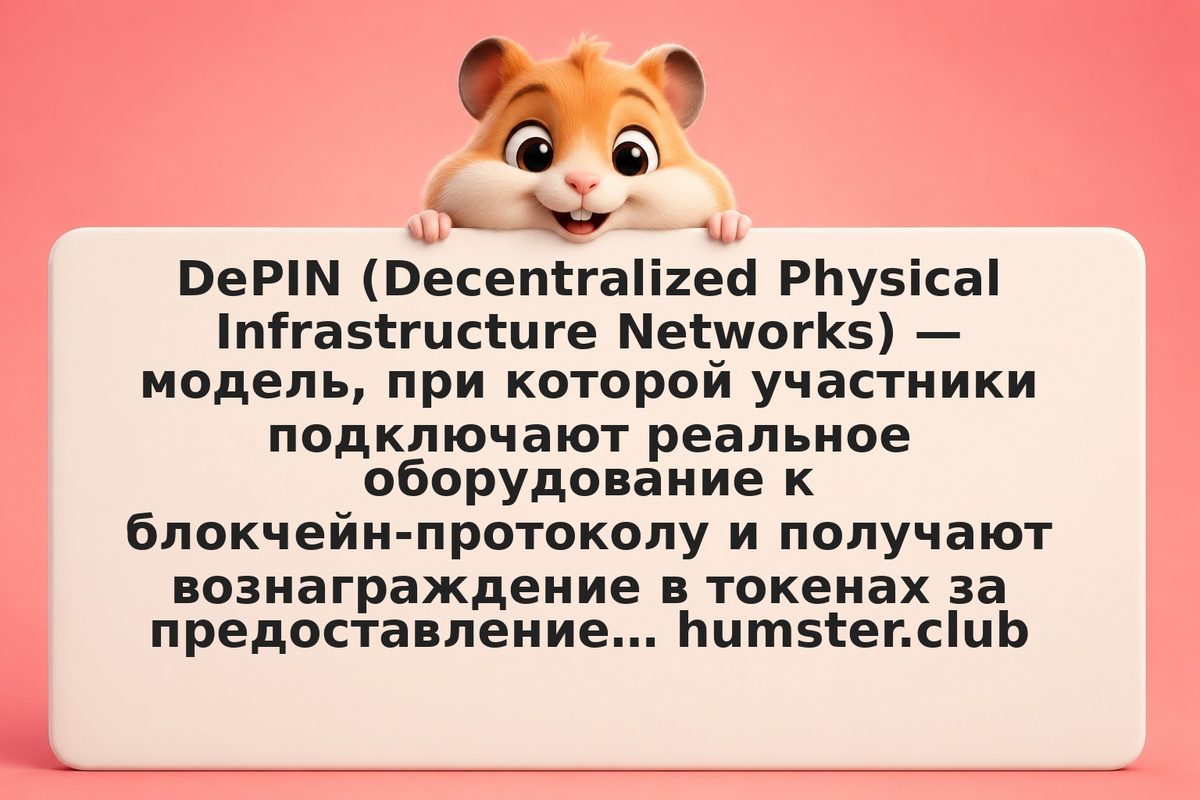 DePIN: заработок на физической инфраструктуре в 2026 году