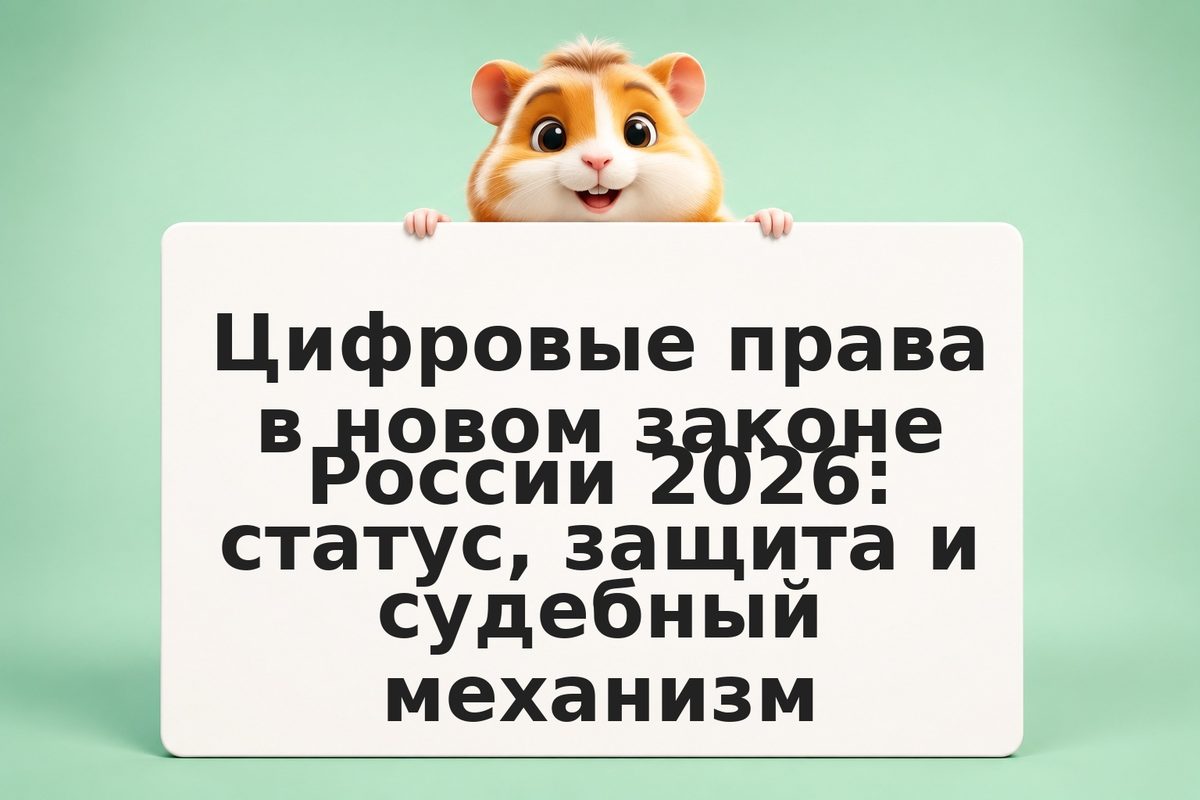 Цифровые права в новом законе России 2026: статус, защита и судебный механизм