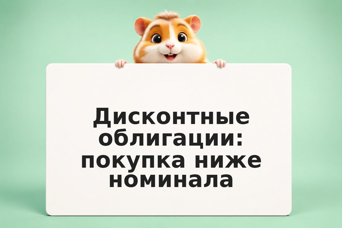 Дисконтные облигации: покупка ниже номинала